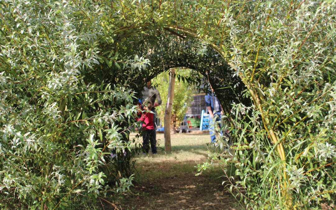 Giardino di una scuola dell’infanzia Imola